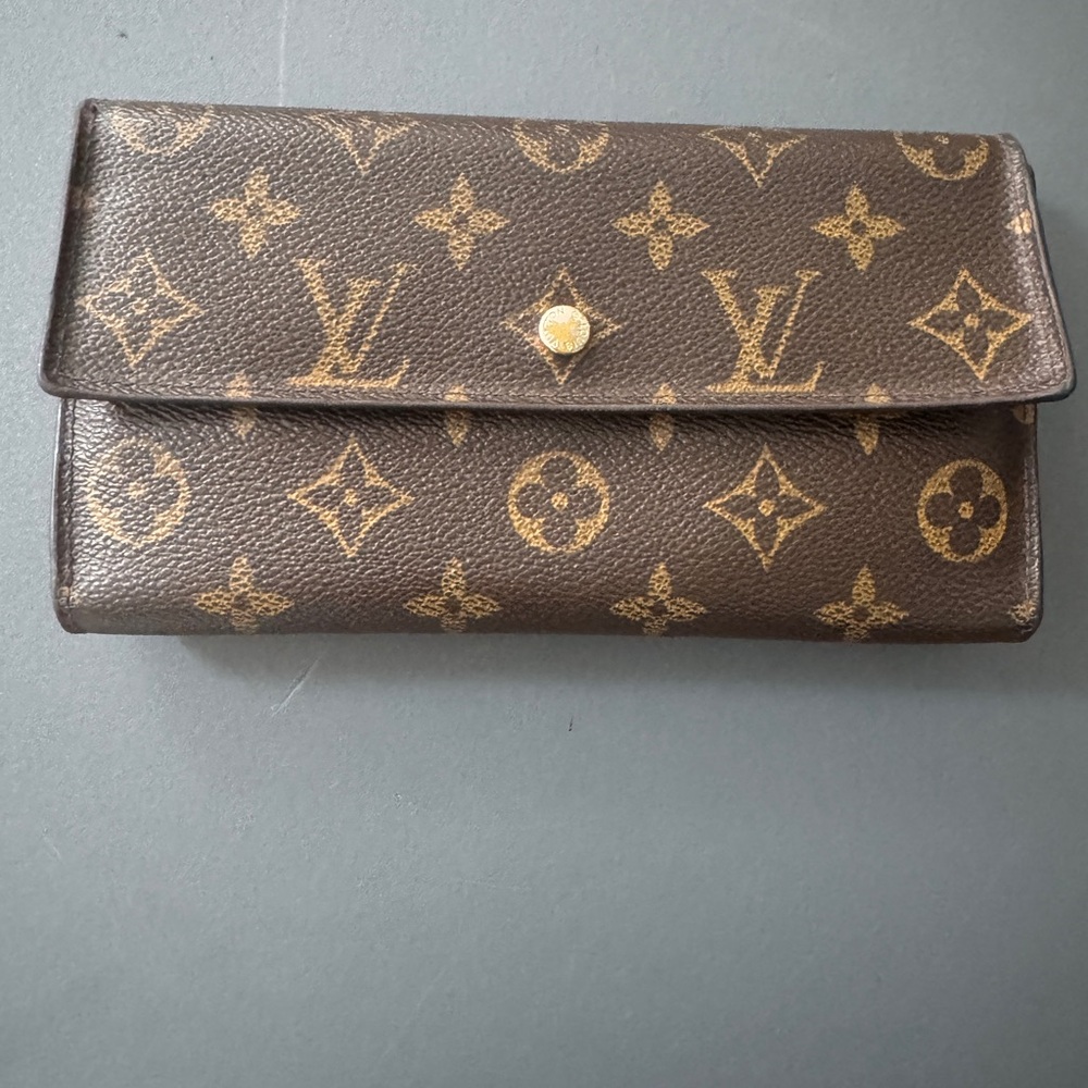 Louis Vuitton Dark Brown Monogram Wallet